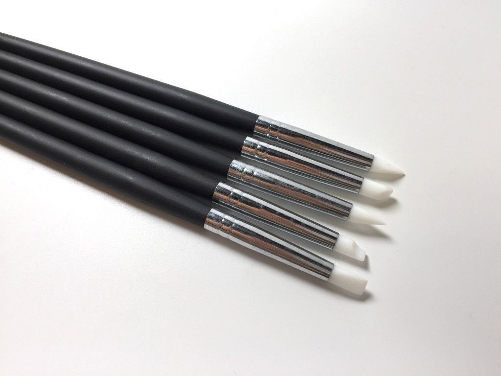 Dental Porcelain Teeth Brush Pen Brushes Silicone Adhesive Teeth Brush Composite