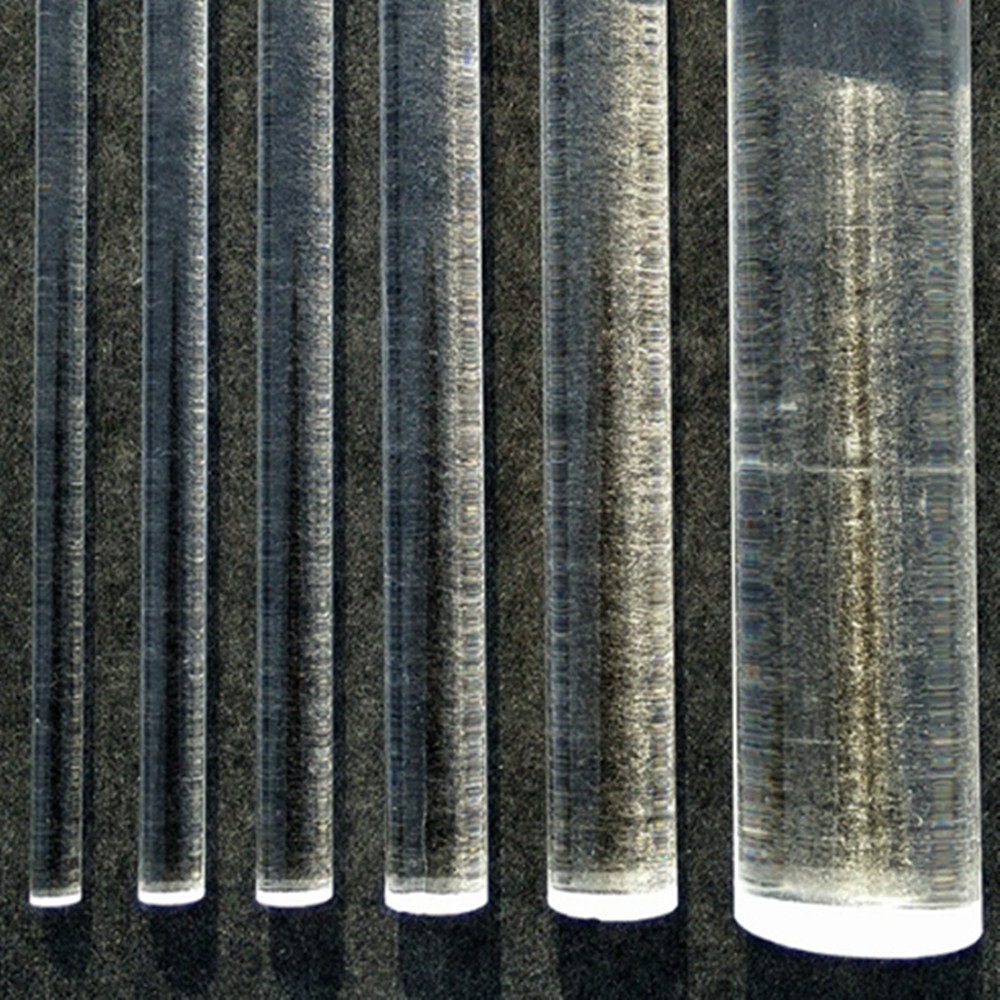 Quartz Rod High Purity Transparent Quartz Glass Rod Stirring Rod , Φ2-60mm