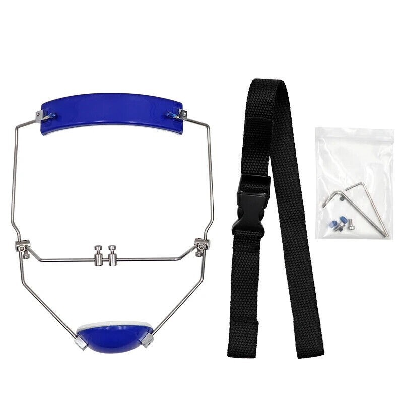Dental Orthodontic Face Mask Forward Pull Headgear with Double Lever Adjustable