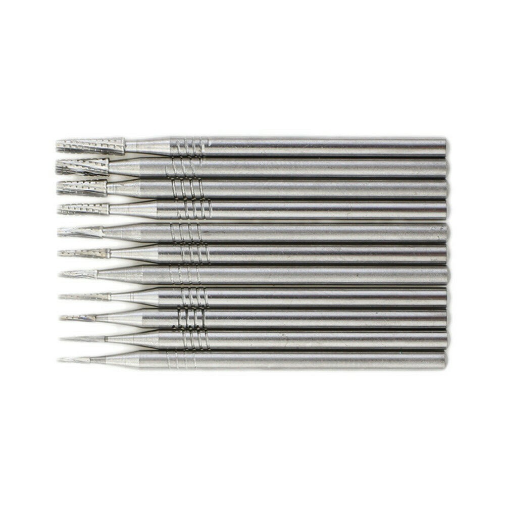 WAVE Dental Carbide Straight HP Burs Oral Surgery Round Tapered Fissure Crosscut