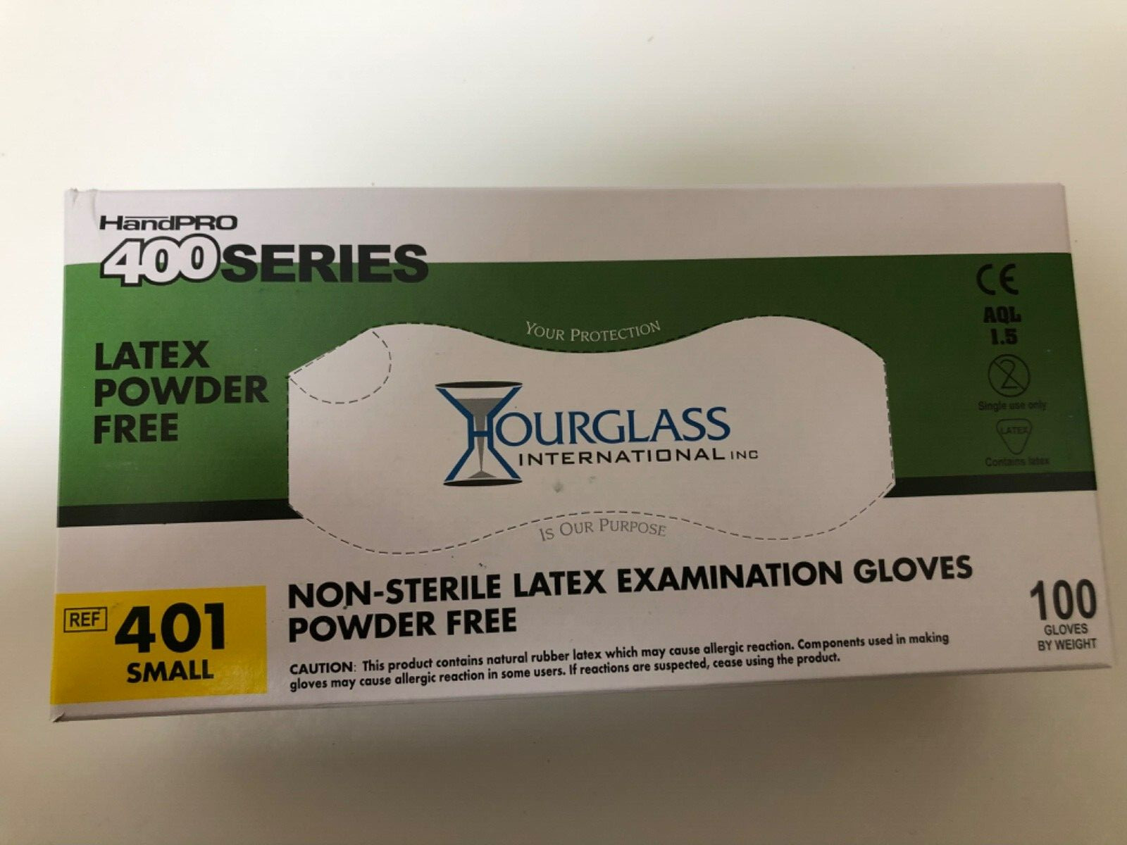1000 Count Case – HandPRO 400 Latex Exam Gloves 6 Mil Heavy Duty Size Small