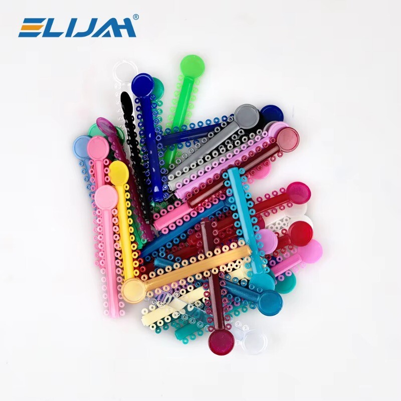 1040Pcs/Pack Dental Orthodontic Ligature Ties Elastic Rubber Bands Braces