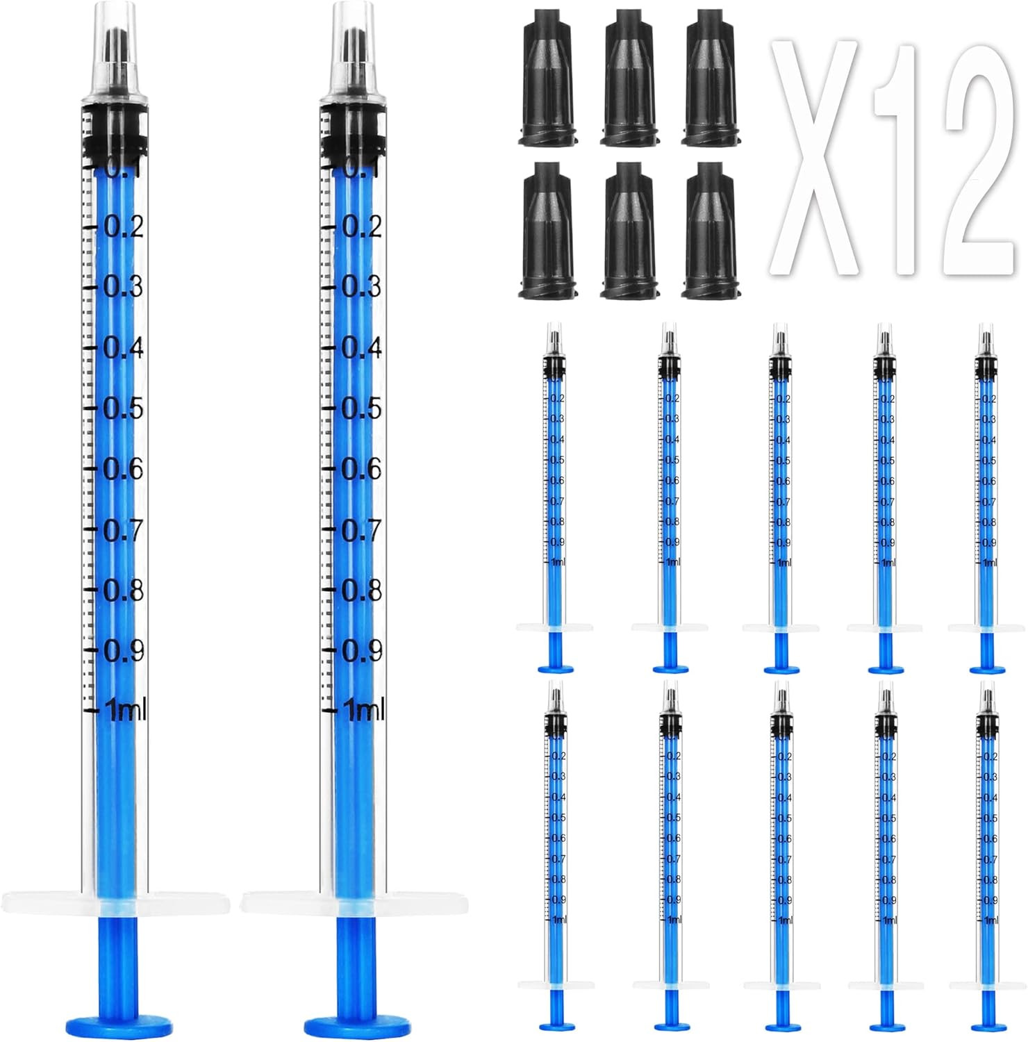 1Ml Syringe without Needle – 1 Ml Small Plastic Syringes Sterile Individually Pa