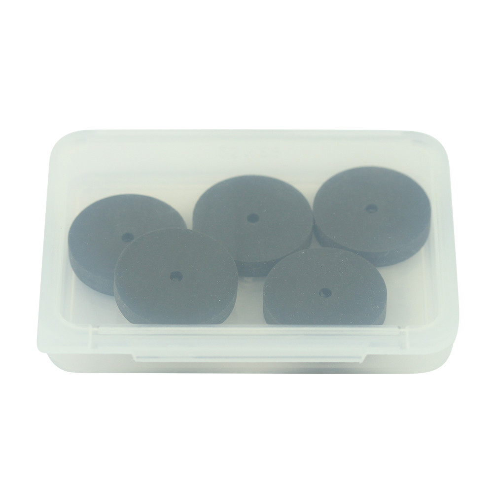 Dental Lab MDT Polishers For Zirconia Wheel Shaped 5pcs Ø17×2.5mm 6K-8K RPM