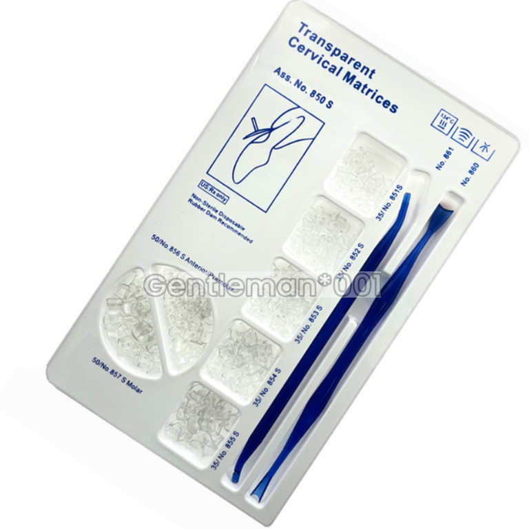 Dental Transparent Cervical Matrices Composite Gingival Matrix Kerr Premolar