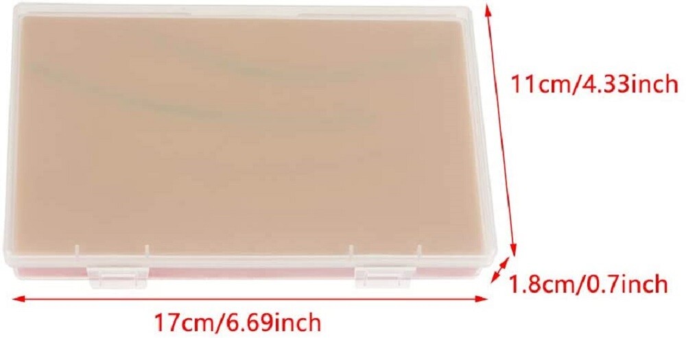 Suture Silicone Skin Training Pad for Dental Medical Students Examination