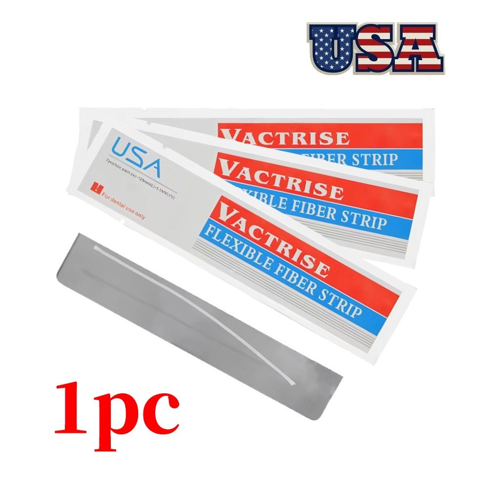 Dental Flexible Fiber Strip Glass Splint Loose Tooth Fixat Strip Light Cure Bond