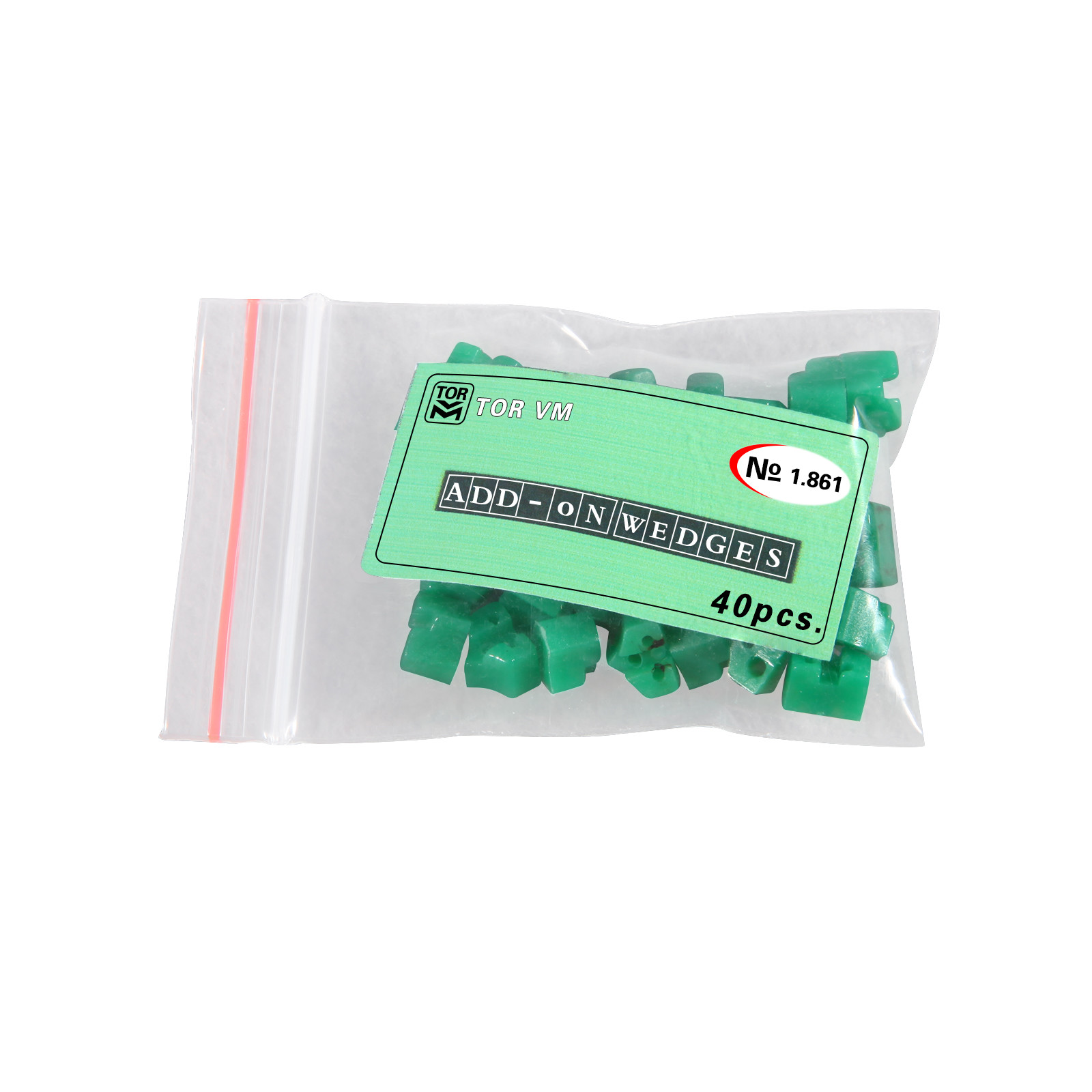 New Dental Add On Wedges Orthodontic Special Silicone Rubber 40pcs/pack