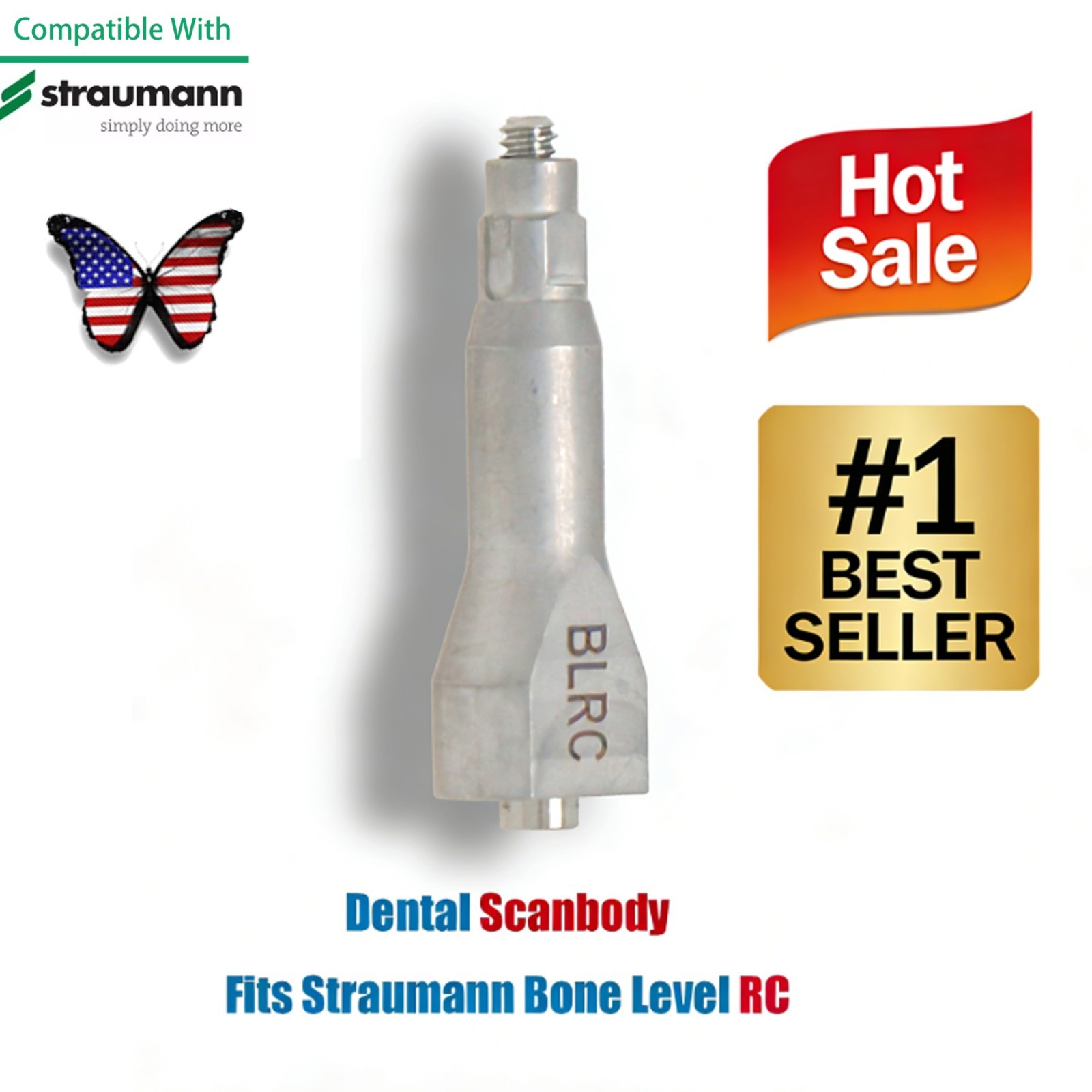 Bone Level Straumann ITI Impression Coping Transfer Analog Open/Close Tray RC NC