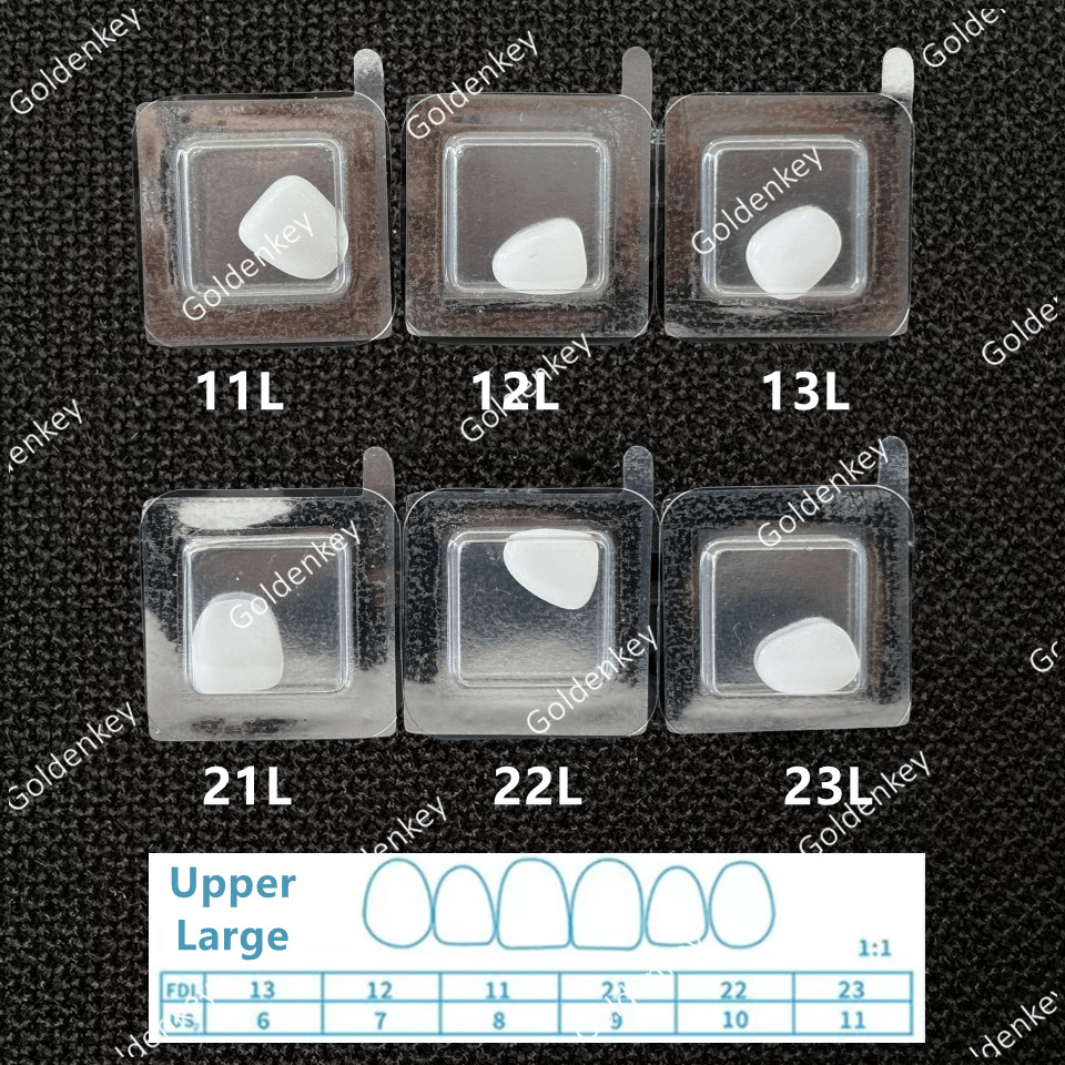 Dental Composite Porcelain Veneers Resin Light Cure Anterior Teeth Whiten Veneer