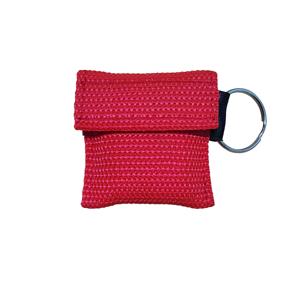 100 pcs CPR MASK WITH KEYCHAIN CPR FACE SHIELD AED FIRST AID TRAINING Red