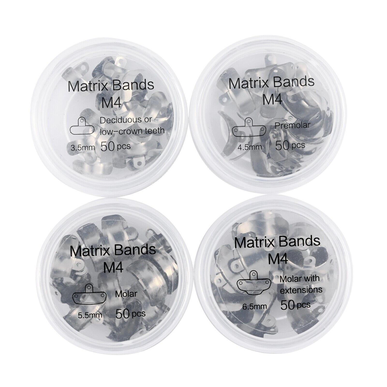Dental Fit Garrison Palodent System Matrix Bands Ring Sectional Matrice Clamp