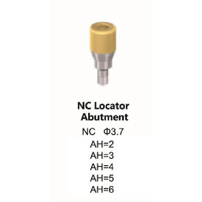 Straumann Compatible Dental NC Diameter 3.7 AH=3MM Locator Abutment