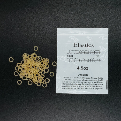 5000Pcs Dental Orthodontic Elastics Braces Rubber Bands 3.5/4.5/6.5OZ