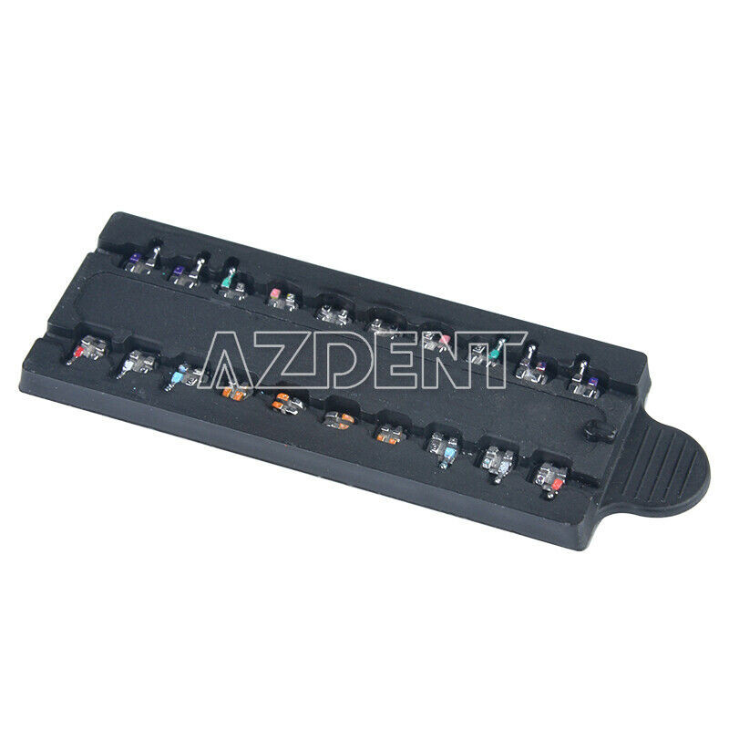 AZDENT Dental Orthodontic MIM Monoblock Brackets Braces Mini Roth MBT 018/ 022
