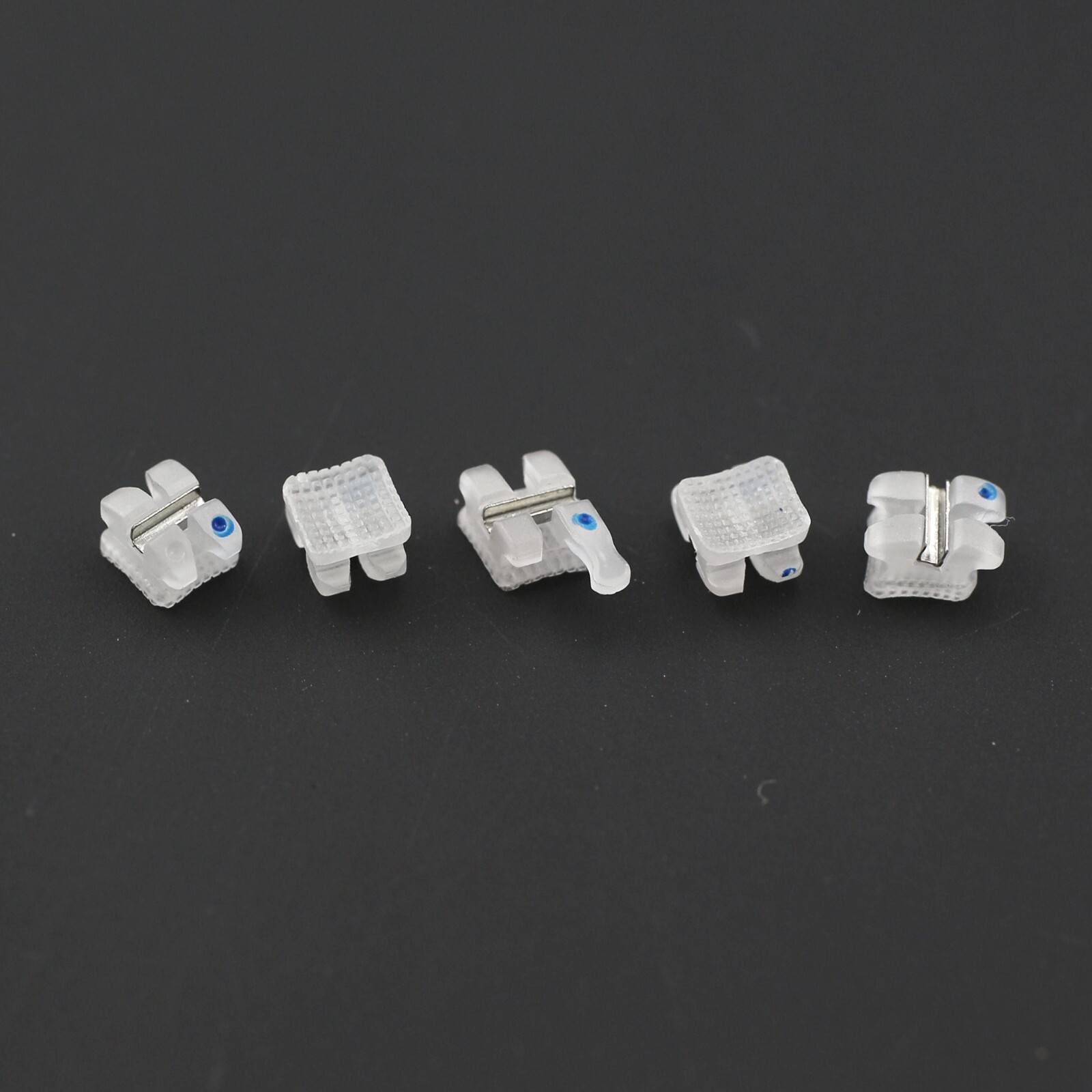 Orthodontic Roth 018/022 Metal Slot Ceramic Bracket 5-5 3M Clarity Aesthetic