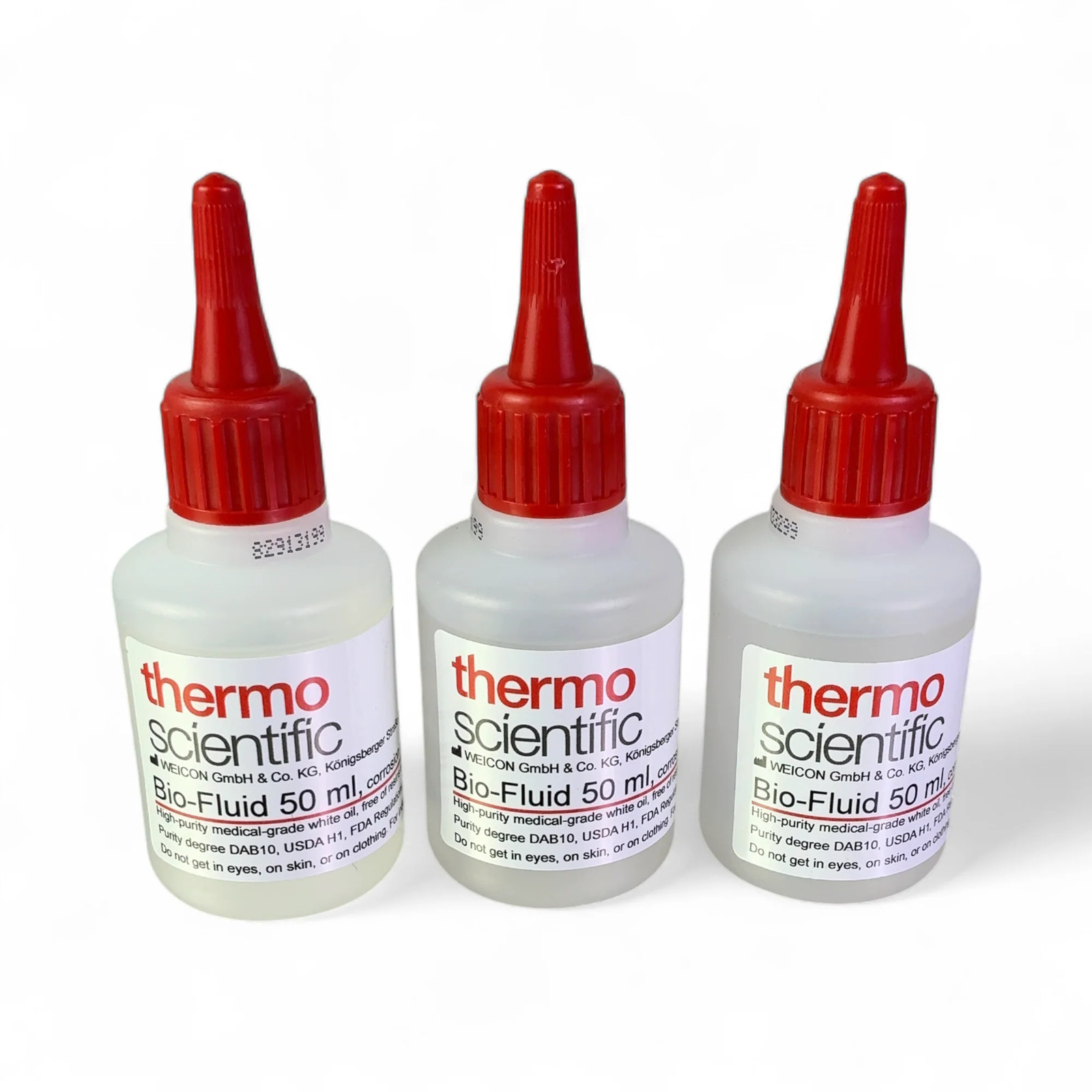 Thermo Scientific 50mL Bio-Fluid Corrosion Protection Oil 70009824, 3x Units