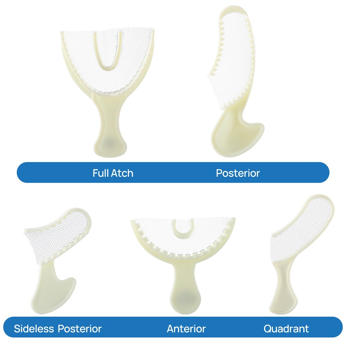 Dental Disposable Impression Bite Registration Net Tray Dental Net Tray