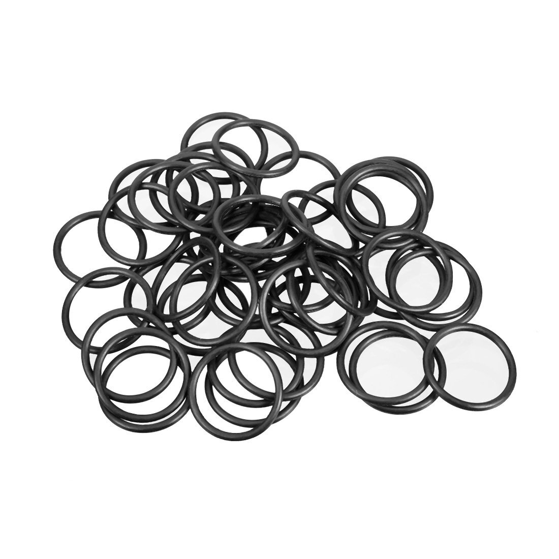 1.8mm Cross Section O-Rings NBR Nitrile Rubber 5.4 -133mm OD Oil Resistant Seals