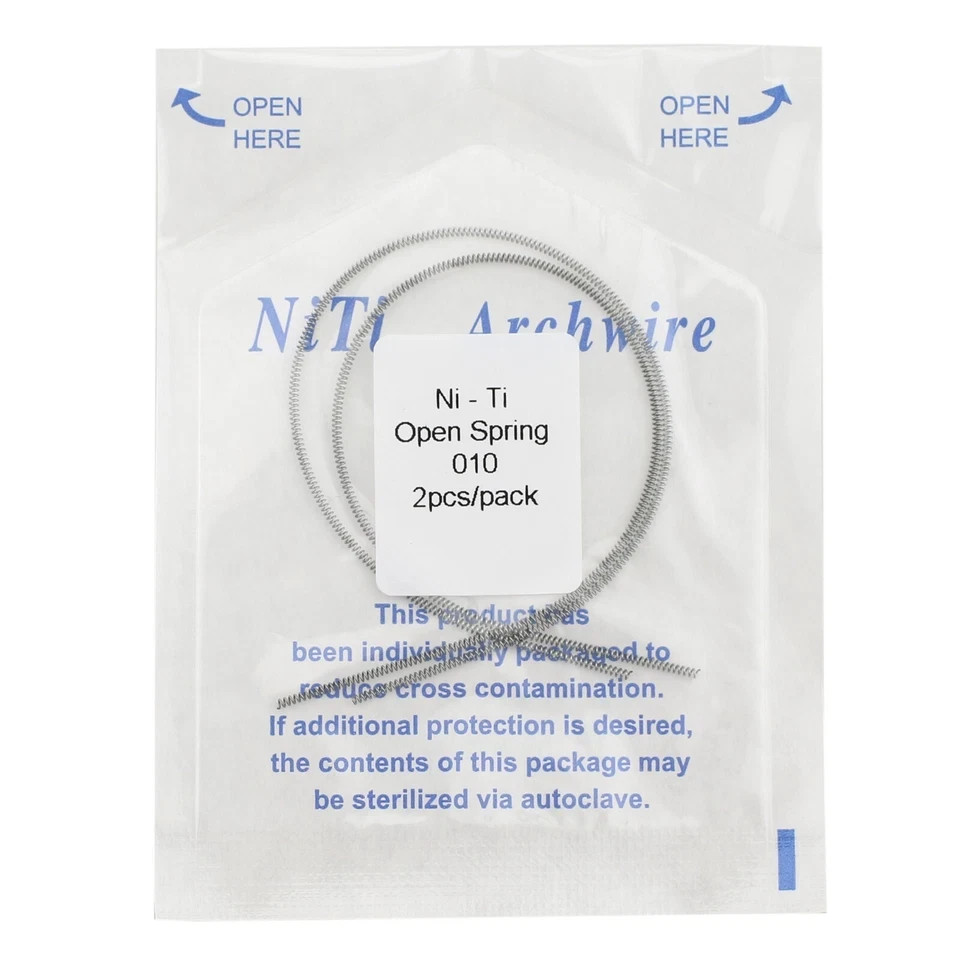 180mm/914mm Dental Orthodontic Niti Open Coil Spring Spool 008 010 012 014