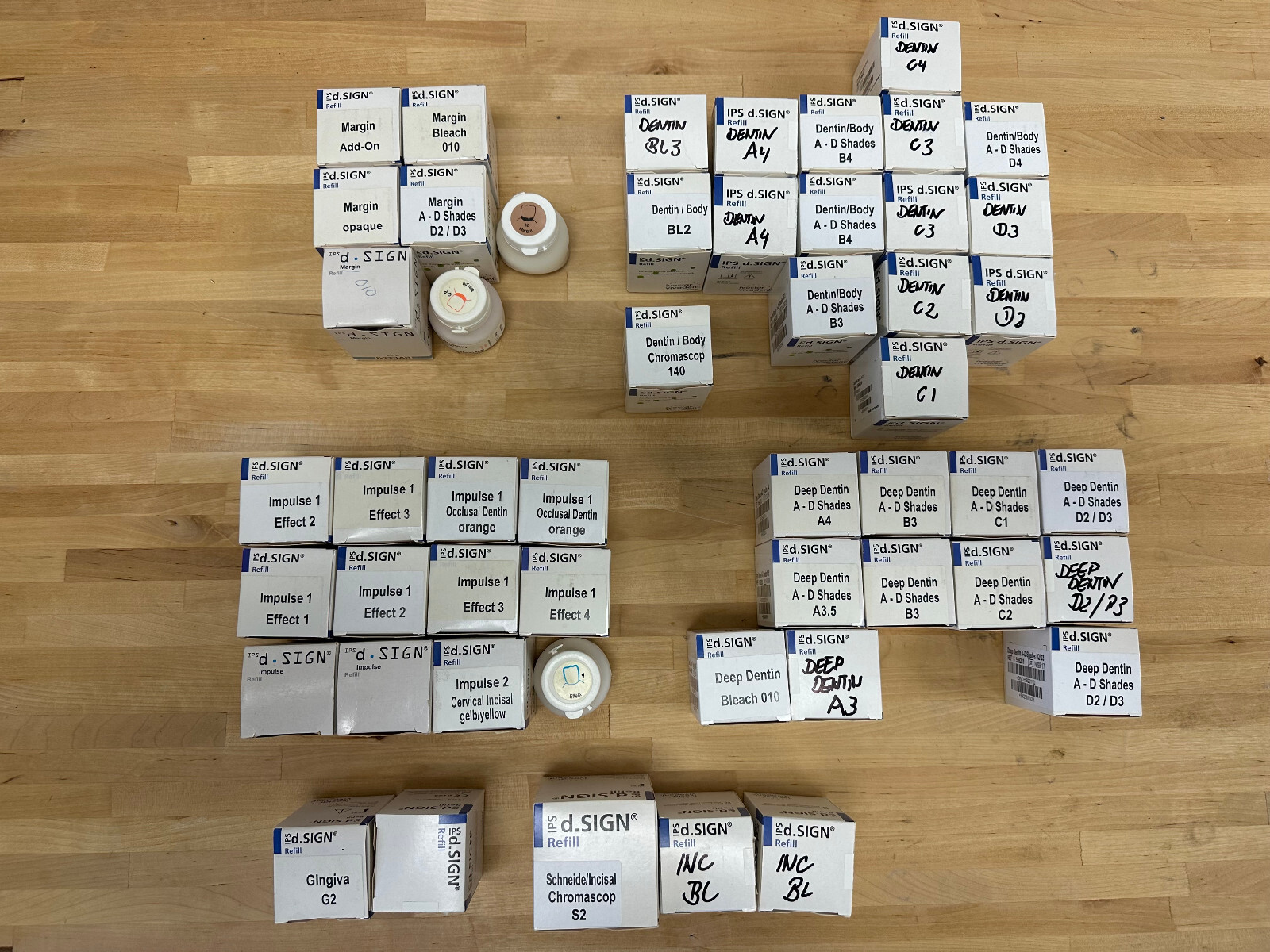 Ivoclar Vivadent d.sign porcelain powders, !OVER 70%OFF!Shofu, Ceramco, Noritake