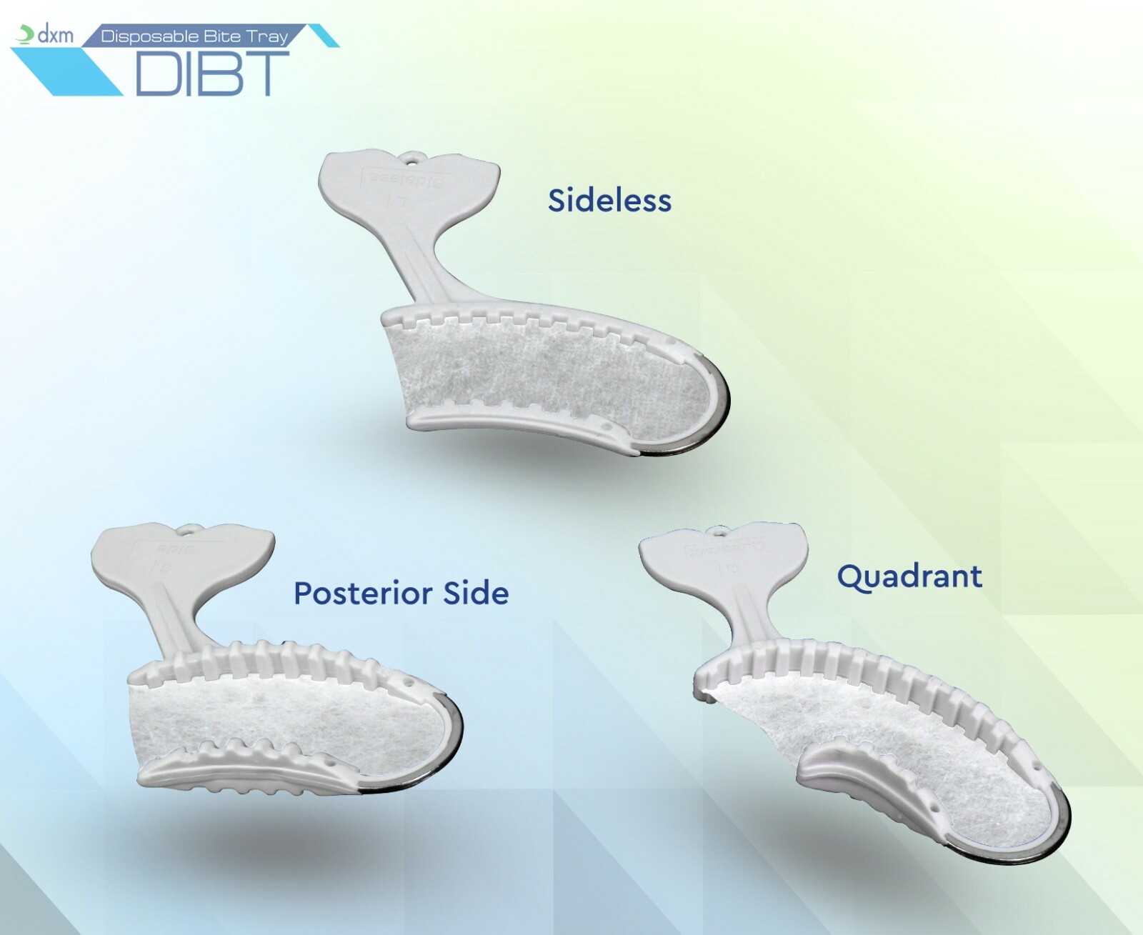 Dental Disposable Impression Bite Tray DIBT stainless edge