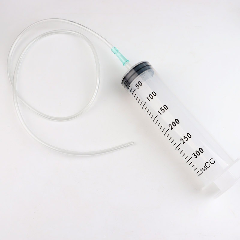 60-350ML Reusable Big Large Plastic Hydroponics Nutrient Measuring Syringe