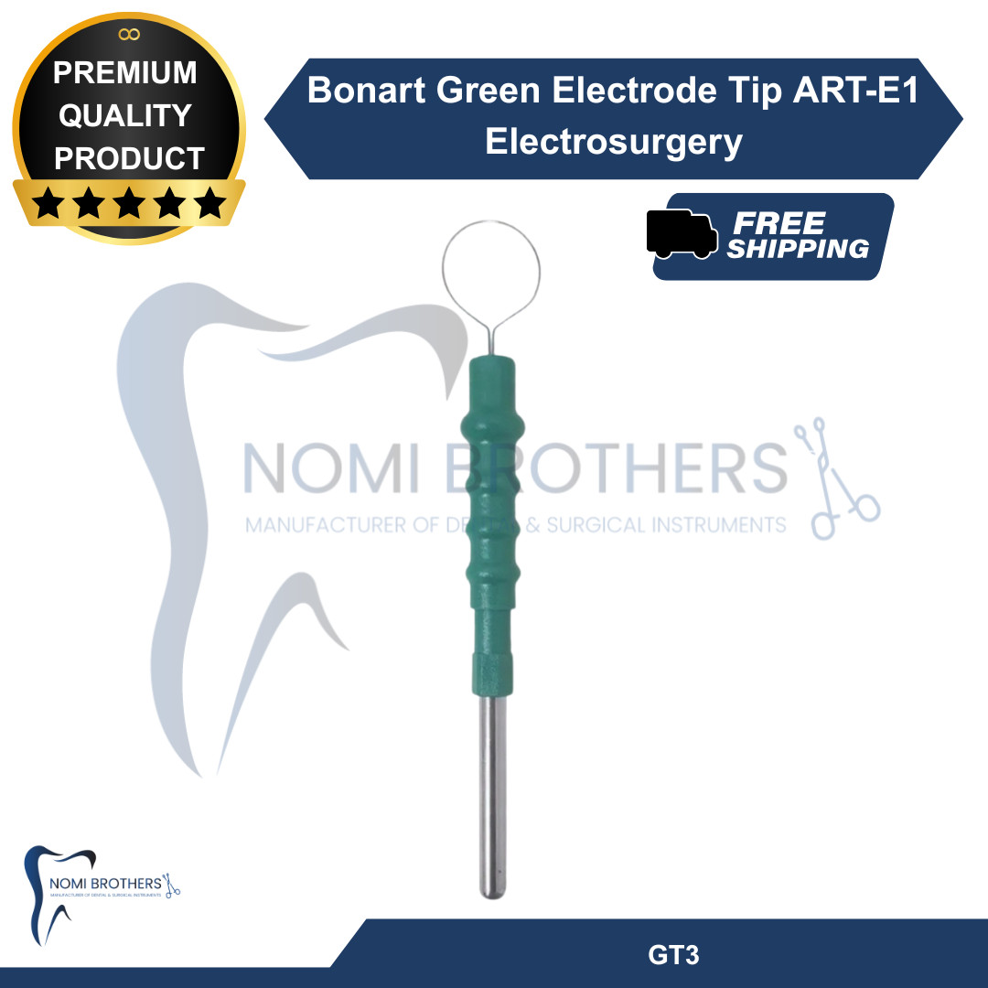 BONART 7 Assorted Dental GREEN Electrode Tips For ART-E1 Electrosurgery Medical
