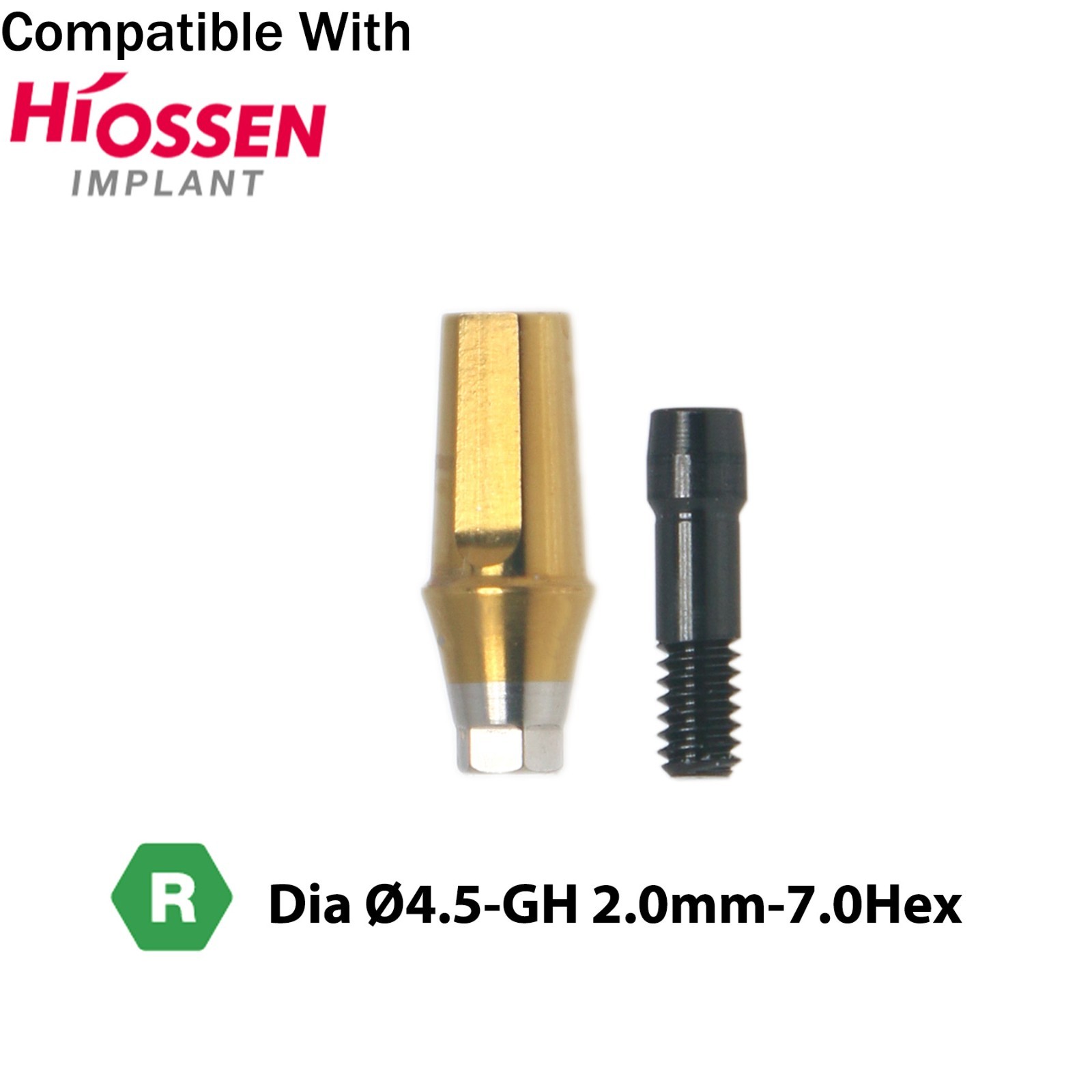 Dental Titanium Straight Transfer Abutment Mini/Regular for Osstem Hiossen TS