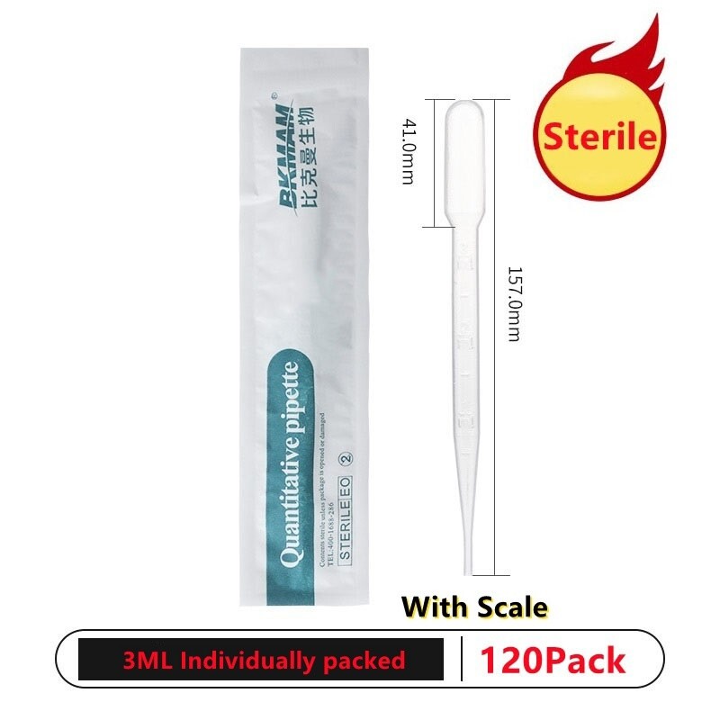 Sterile Individually Packed Plastic Transfer Pipette Dropper 1/2/3/5/10ml Multi