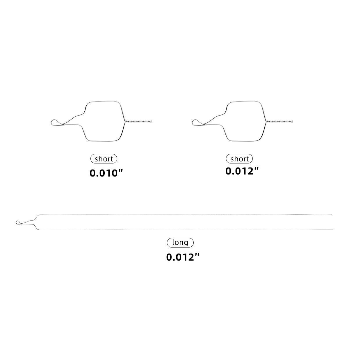 Dental Orthodontic Wire Preformed/Kobayashi Ligature Wire Ties Long /Short Twist