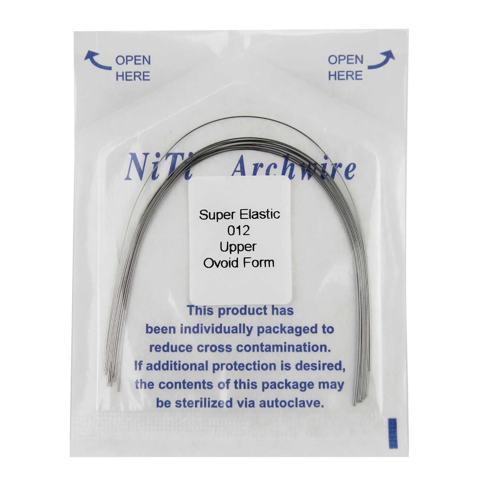 Dental Orthodontic Niti Arch Wire Elastic Rectangular Round Arcos de Ortodoncia