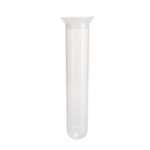uxcell 50 Pcs 20ml Plastic Centrifuge Tubes with Snap Cap, Graduated