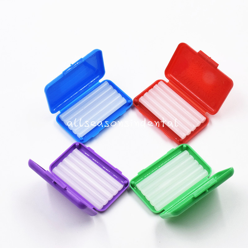4 Colors Dental Orthodontic Brush Ties Toothbrush Brush Floss Oral Care Kit