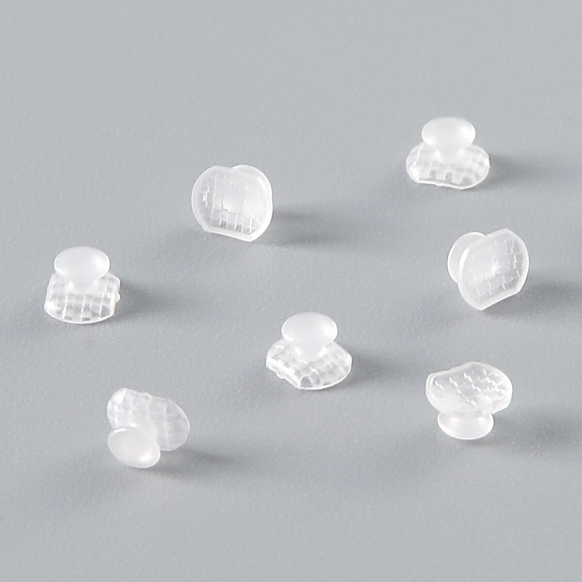 AZDENT Dental Orthodontic Composite Clear Ceramic Lingual Buttons for Bondable
