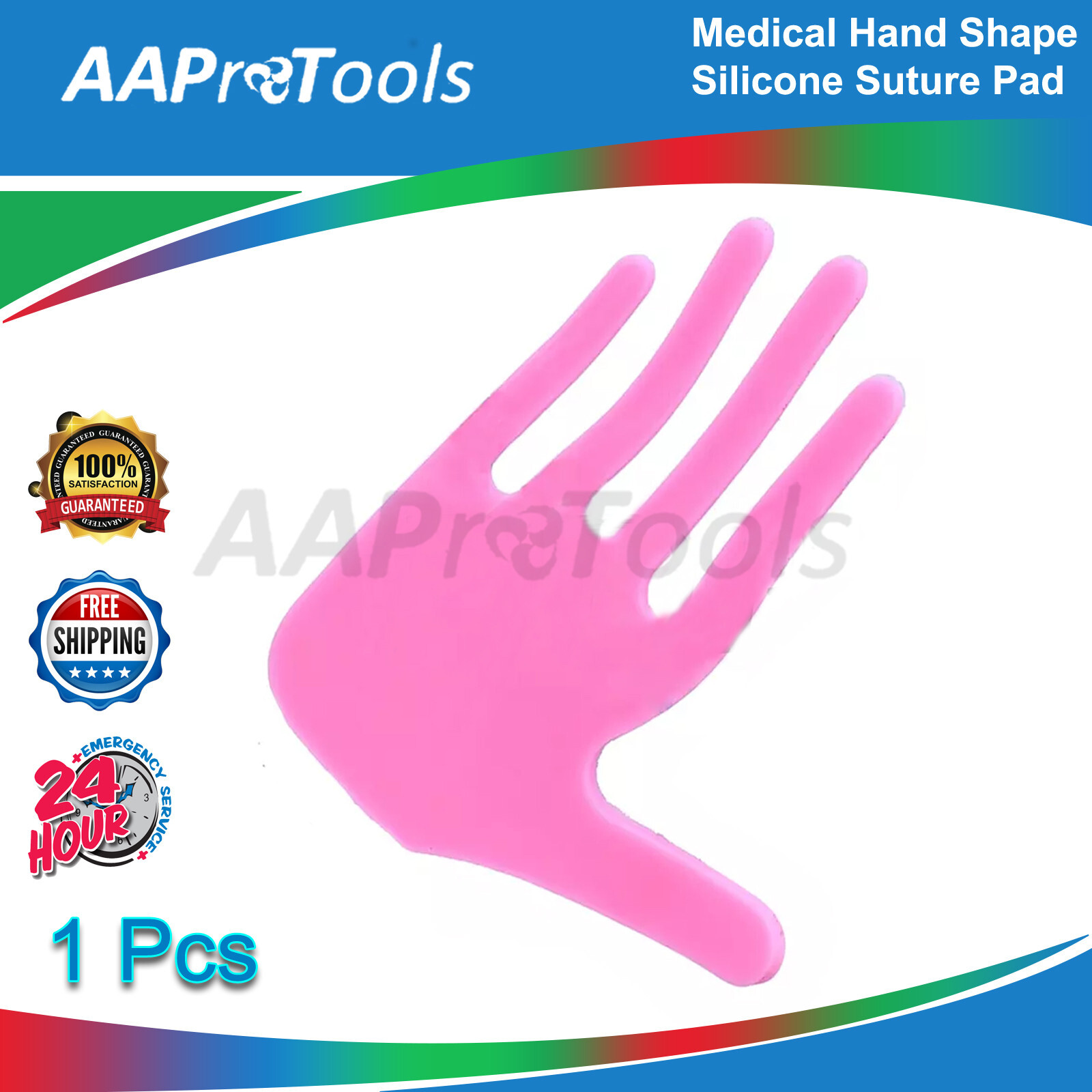 New Suture Practice Pad Plain Hand Shape Silicon Skin Training Pads For Students