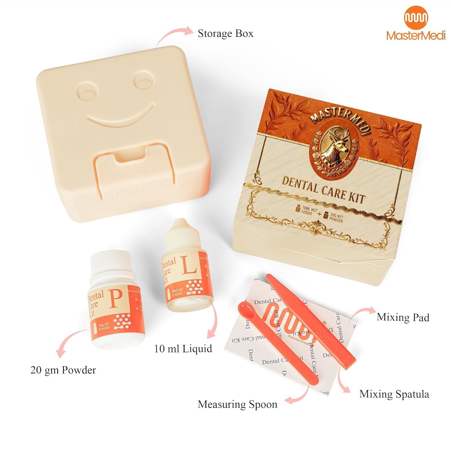 Comprehensive Zinc Oxide Eugenol Dental Care Kit for Instant Tooth Repairs