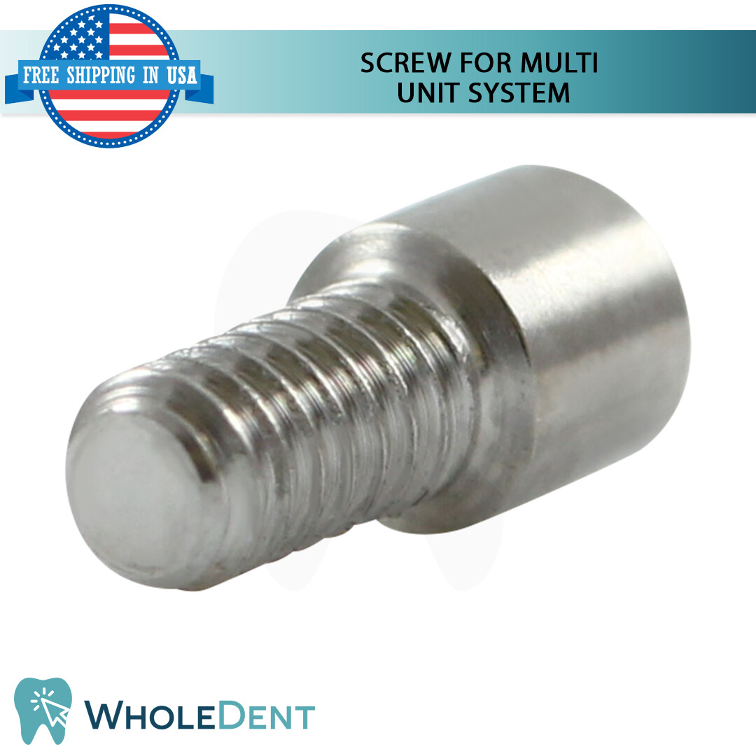 Straight Multi Unit System Scan Body Titanium Base Dental Internal Hex CAD/CAM