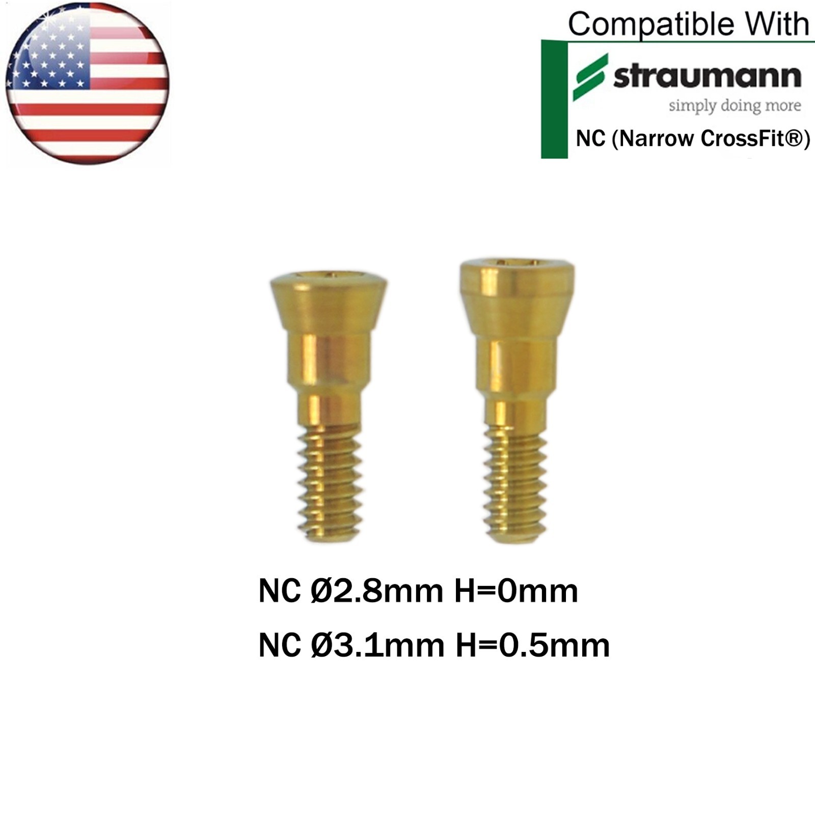For Straumann ITI Healing Abutment & Transfer Impression Open Closed Tray NC/RC