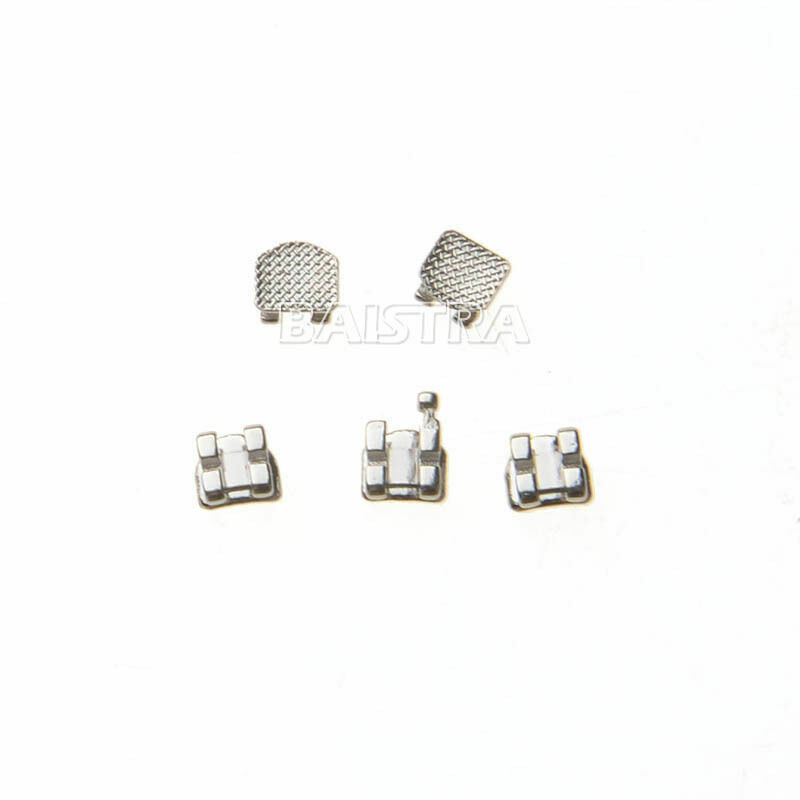 AZDENT Brackets de Ortodoncia Dental Standard Roth MBT 022/018 Ganchos 3/345