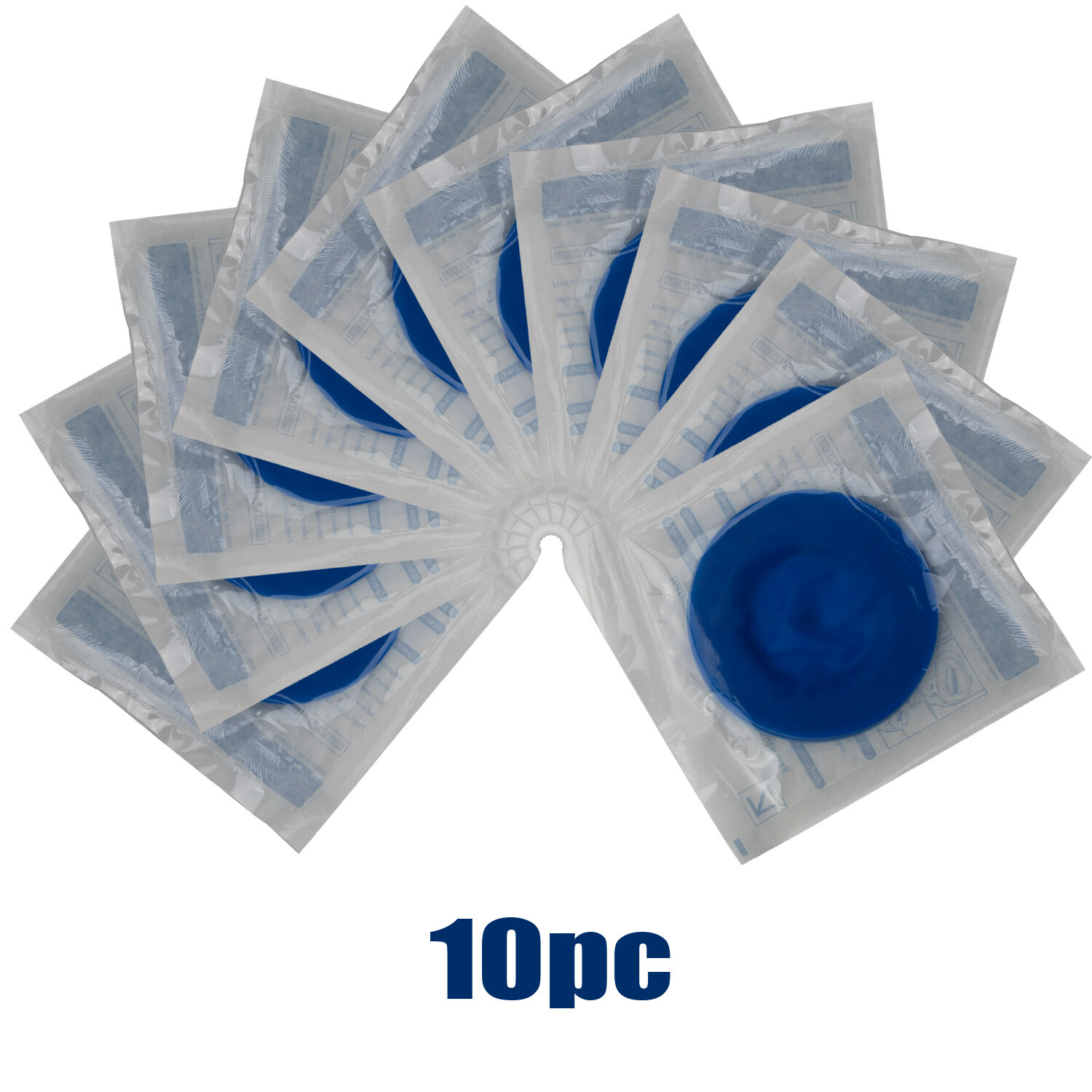 10Pcs Disposable Sterile Rubber Dam Dental Cheek Lip Retractor Opener Latex Free