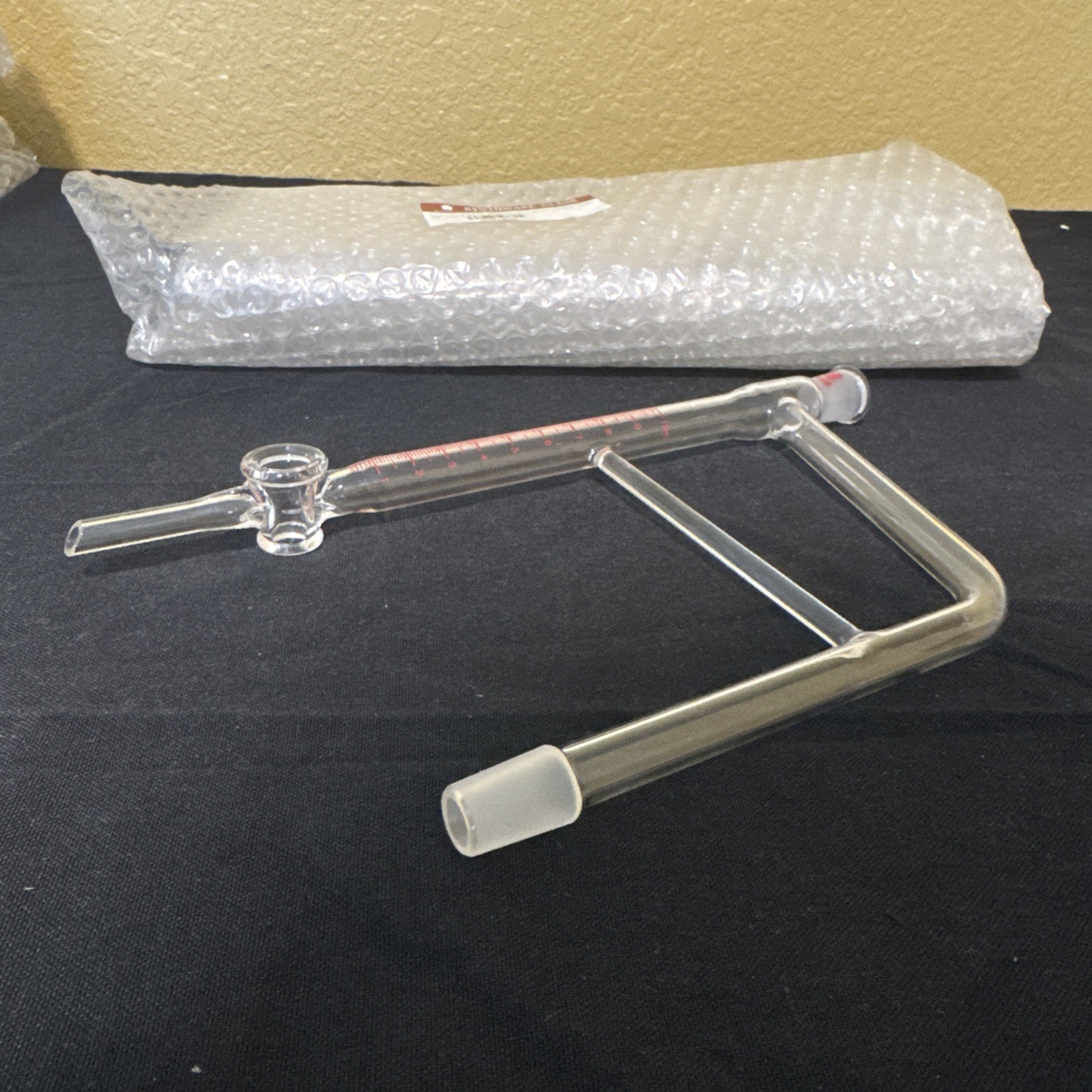 Synthware Glass Distillation Receiver, Dean Stark, 2, PTFE, 190 X 65, 14/20