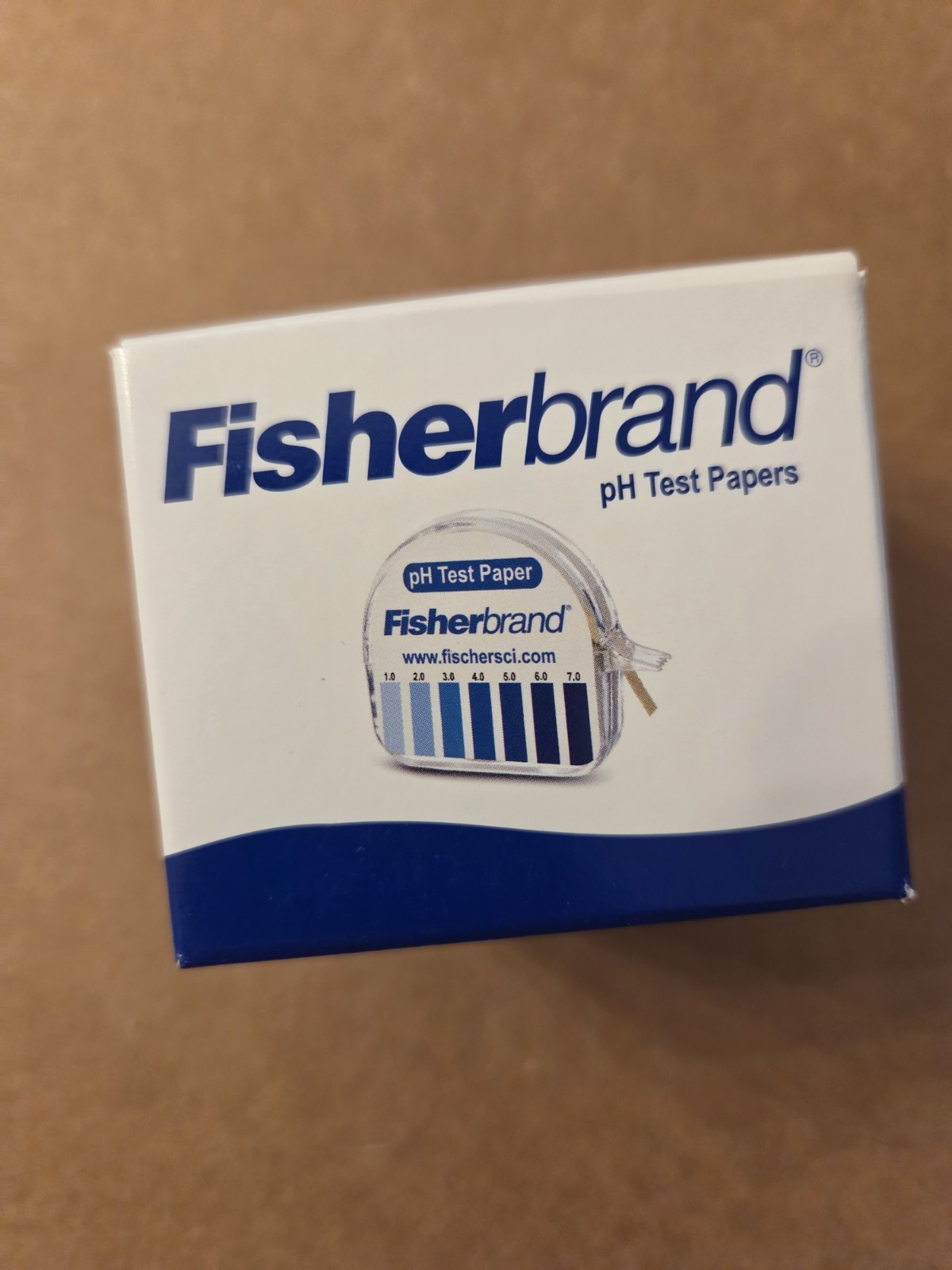 Fisherbrand 5 pH Test Paper Rolls pH 10.0 – 20.0