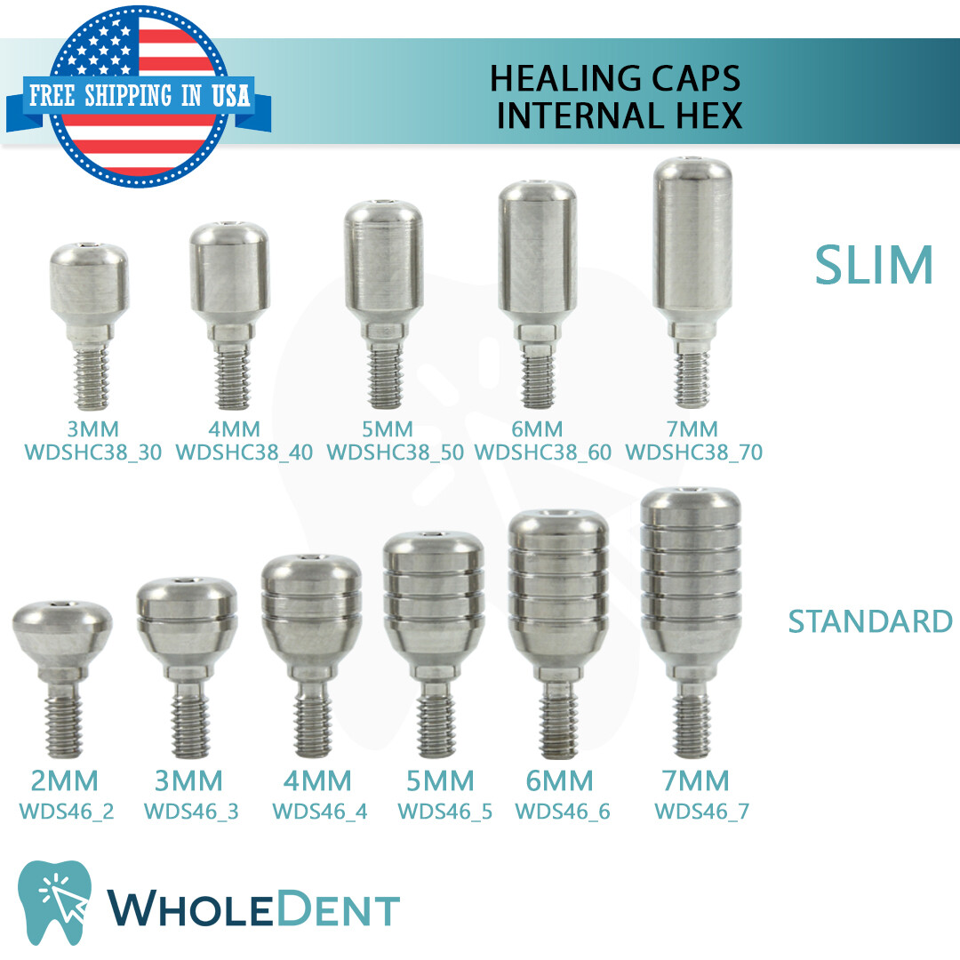 X1 Dental Spiral Int Hex 2.42mm Titanium Sterile Anodized Full Set