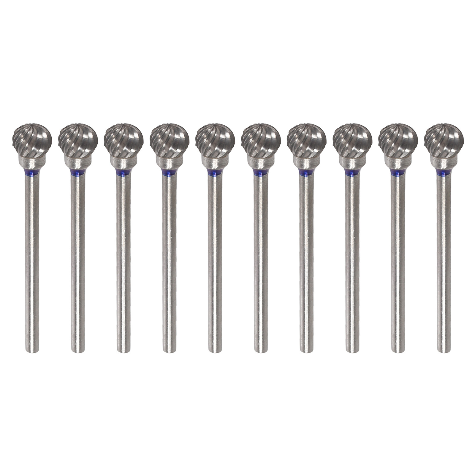 10pcs Dental Tungsten Carbide Steel Burs D06 Cutters Shapes Tips Burs Polishing