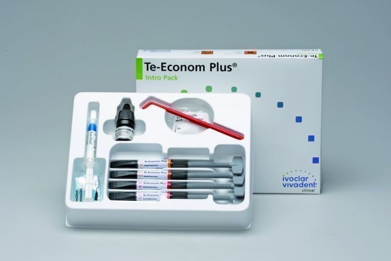 Ivoclar Vivadent Te Econom Plus Resin Radiopaque Hybrid Composite Intro Kit