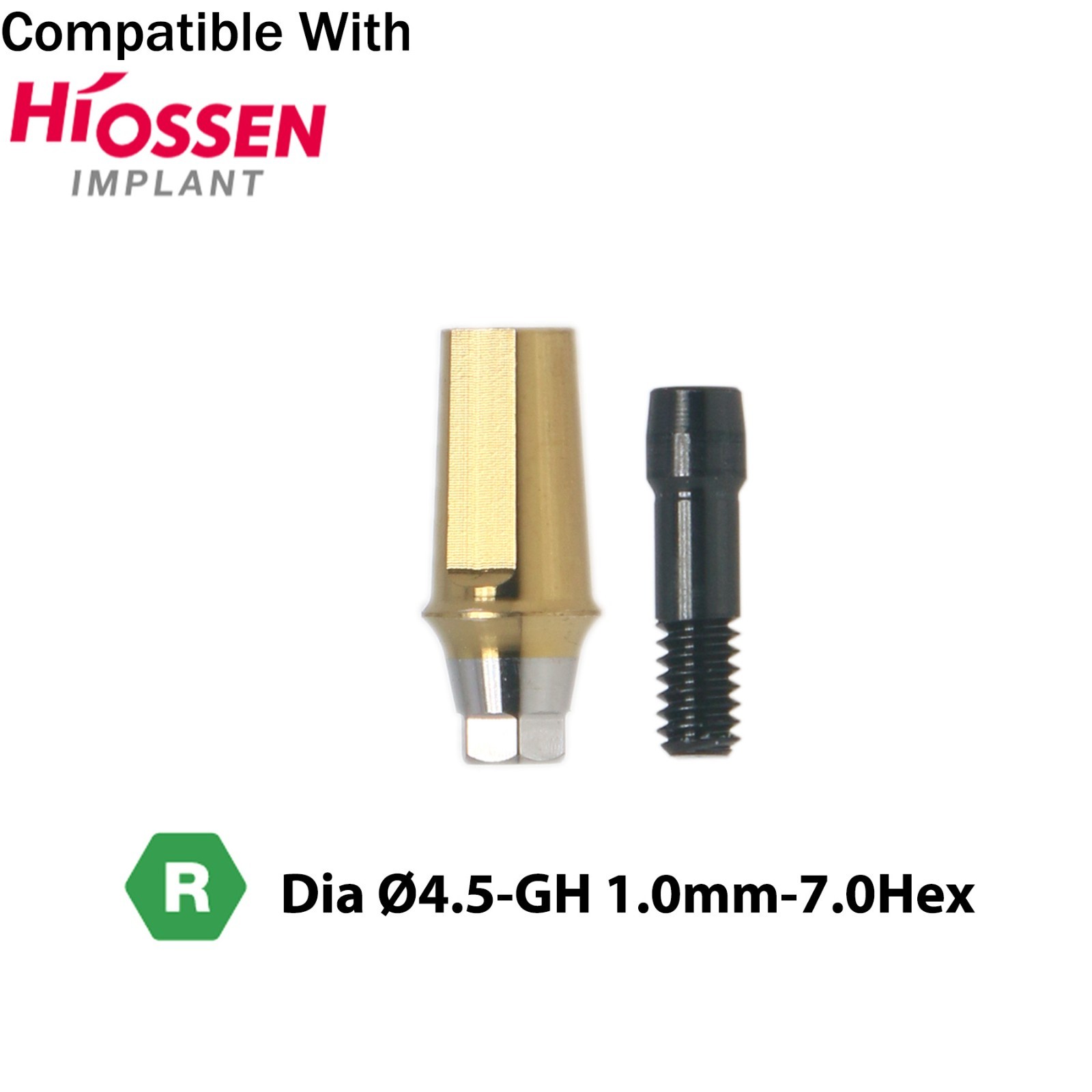 Dental Titanium Straight Transfer Abutment Mini/Regular for Osstem Hiossen TS