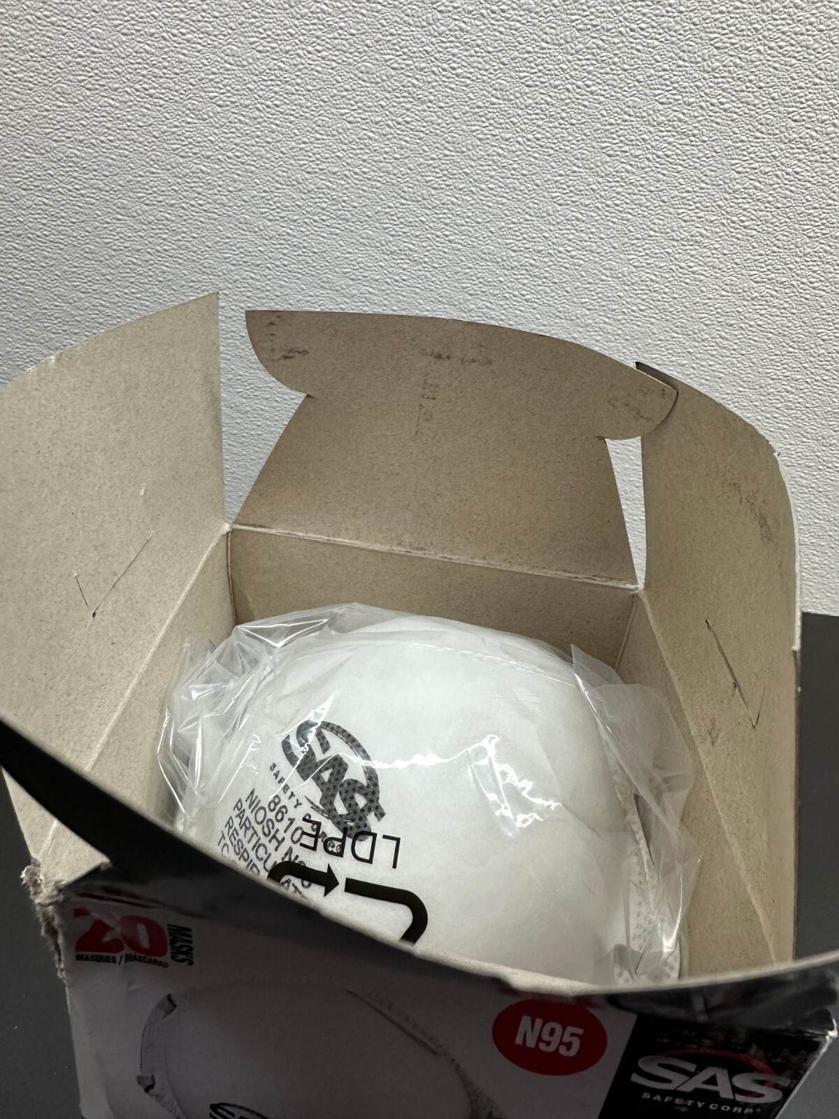 SAS Safety N95 Particulate Respirator 8610