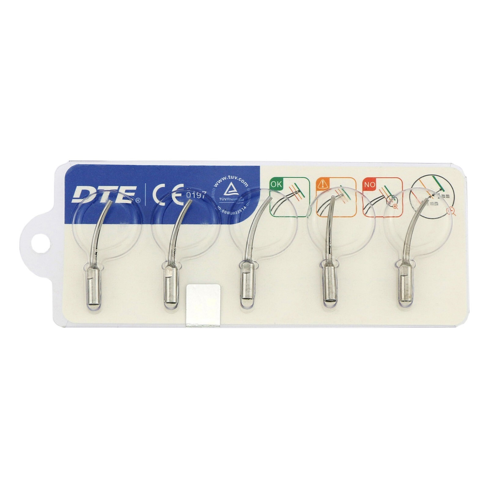 Woodpecker DTE Dental Ultrasonic Scaler Tips Endo Perio for SATELEC ACTEON NSK