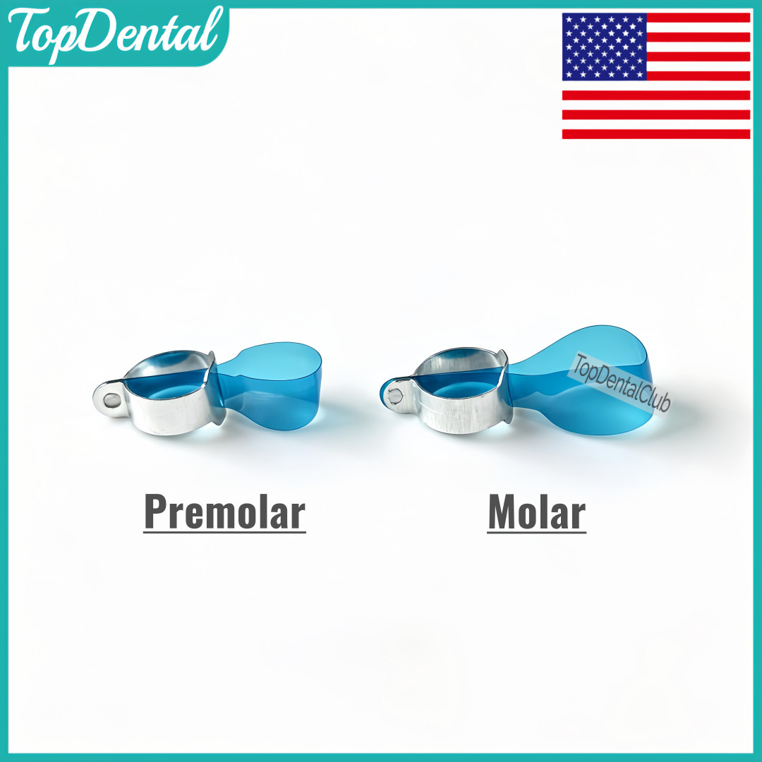 USA Dental Transparent Lucifix Posterior Matrices Blus Matrix Band Ring Fit Kerr